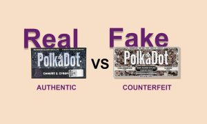 PolkaDot Mushroom Bar: Real or Authentic vs. Fake or Counterfeit