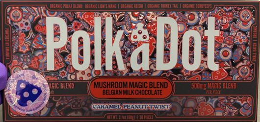 PolkaDot Caramel Peanut Twist bar
