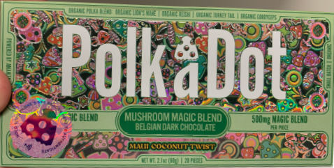 PolkaDot Maui Coconut Twist bar